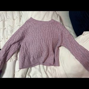 Target purple sweater